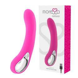 MORESSA - NELSON MASAJEADOR PUNTO G PREMIUM SILICONE RECARGABLE MORESSA
