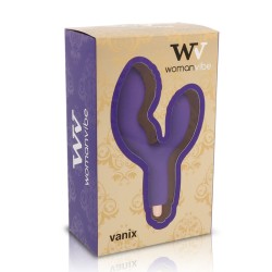 WOMANVIBE - VANIX VIBRADOR ESTIMULADOR SILICONA WOMANVIBE 2