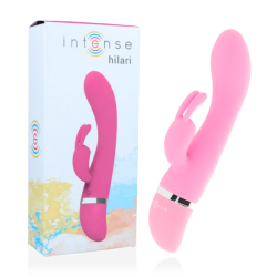 INTENSE - HILARI VIBRADOR ROSA SILICON LUXE INTENSE FUN