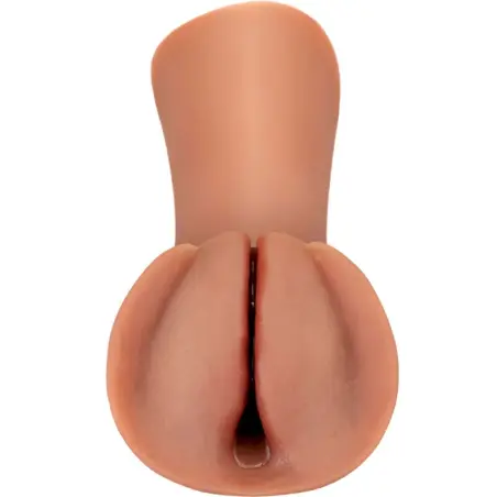 Masturbador Masculino Silicona Slippery Slit Caramelo