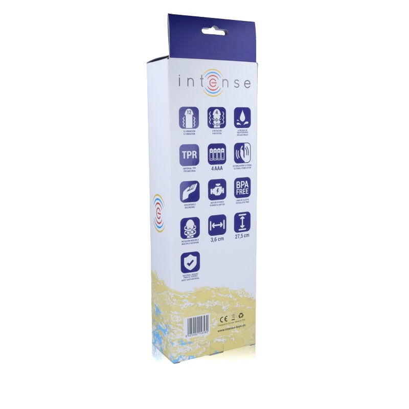 INTENSE - GUPPY VIBRADOR ROTADOR LILA 