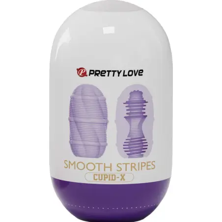 Huevo Masturbador Smooth Stripes Cupid | Pretty Love