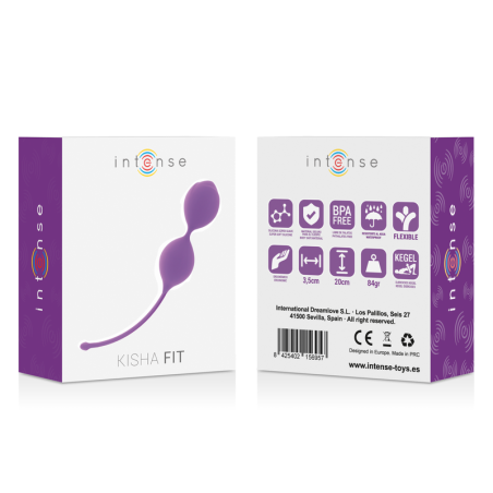 INTENSE - KISHA FIT SILICONE KEGEL LILA INTENSE HEALTH & FUN