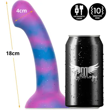Dion Galactic Dildo M - Vibrador Compatible con Watchme