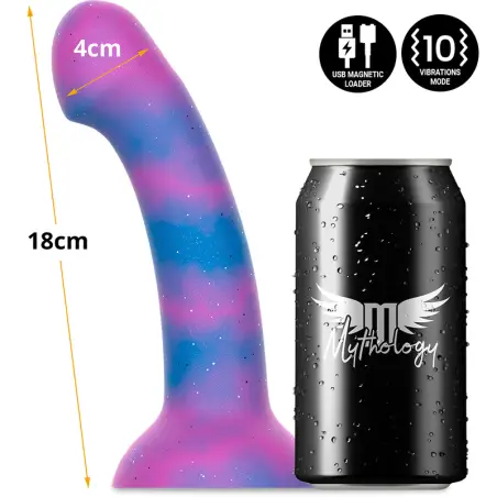 Dion Galactic Dildo M - Vibrador Compatible con Watchme