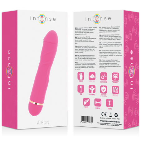 INTENSE - AIRON 20 SPEEDS SILICONE ROSA INTENSE FUN
