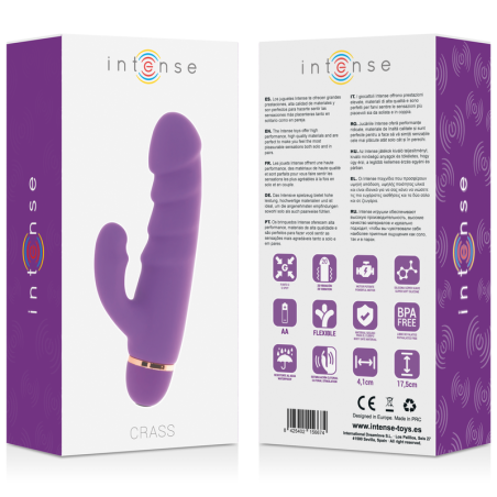 INTENSE - CRASS 20 SPEEDS SILICONE LILA INTENSE FUN