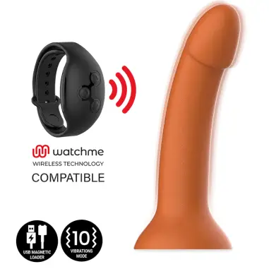 Rune Royal Dildo M - Vibrador Compatible con Watchme