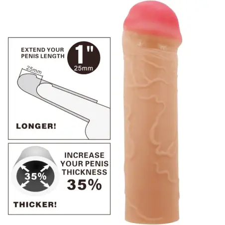 Nile Funda de Pene Extensora Natural | Pretty Love