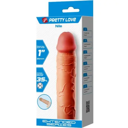 Nile Funda de Pene Extensora Natural | Pretty Love