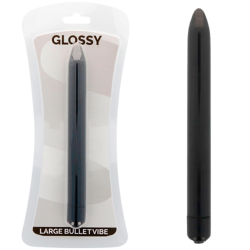 GLOSSY - SLIM VIBRADOR NEGRO GLOSSY