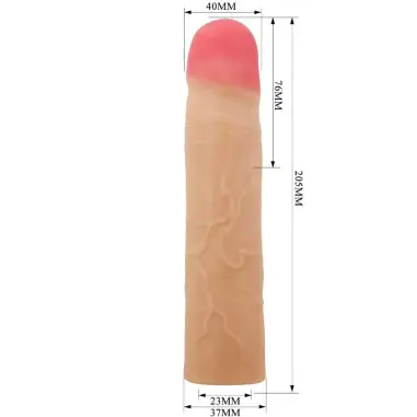 Kylian Funda de Pene Extensora Natural | Pretty Love