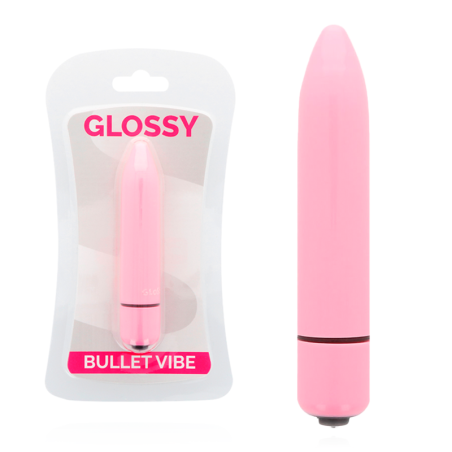 GLOSSY - THIN VIBRADOR ROSA GLOSSY
