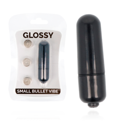 GLOSSY - SMALL BALA VIBRADORA NEGRO GLOSSY