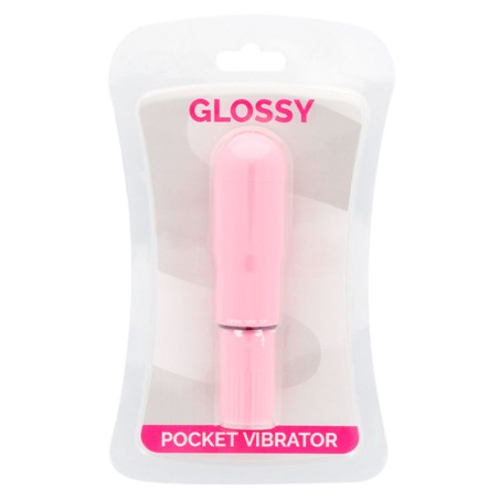 GLOSSY - POCKET VIBRADOR ROSA GLOSSY