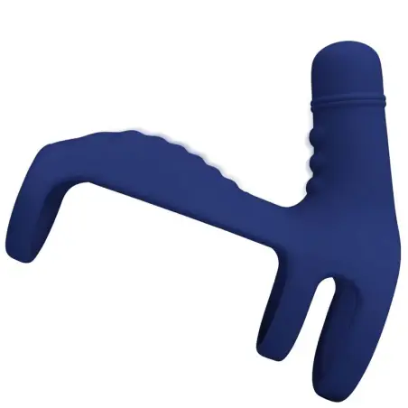 Elish Anillo Vibrador con Extensión Azul | Pretty Love