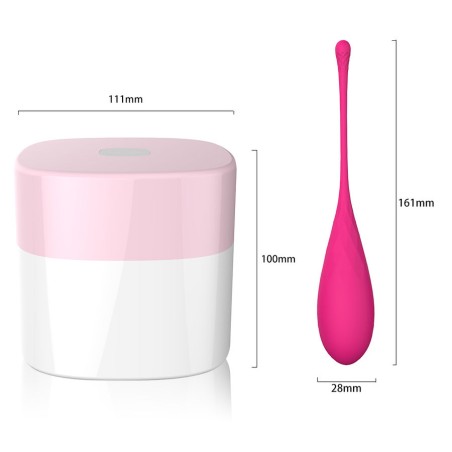LESLIE - KEGEL FIT ENTREGADOR SUELO PELVICO 6 PESOS LESLIE