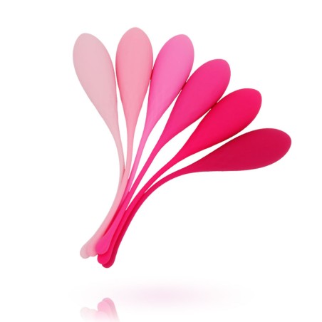 LESLIE - KEGEL FIT ENTREGADOR SUELO PELVICO 6 PESOS LESLIE