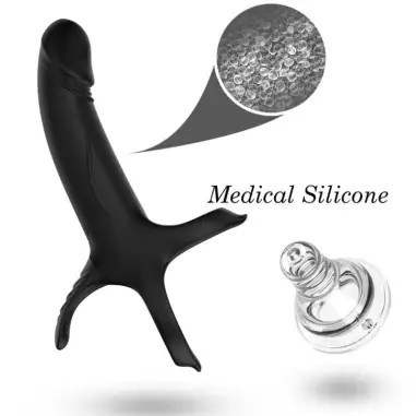 Dildo con Anillo & Vibrador - 9 Modos | Armony