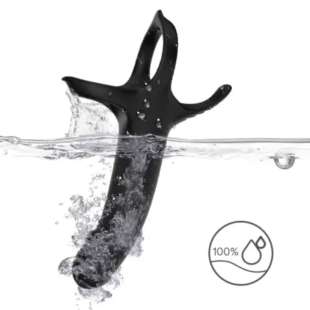 Dildo con Anillo & Vibrador - 9 Modos | Armony