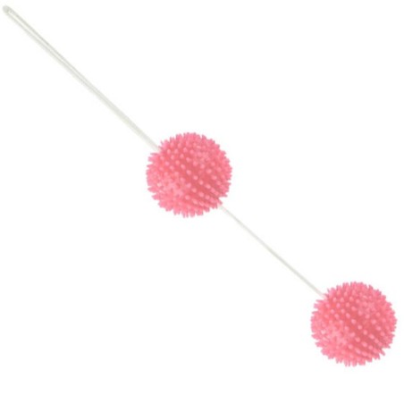 BAILE - A DEEPLY PLEASURE BOLAS TEXTURADAS ROSA 3.6 CM BAILE STIMULATING