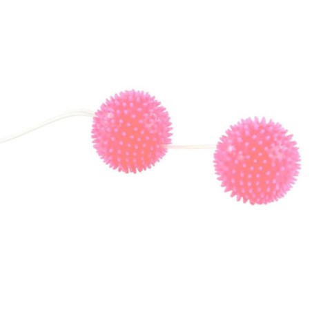 BAILE - A DEEPLY PLEASURE BOLAS TEXTURADAS ROSA 3.6 CM BAILE STIMULATING