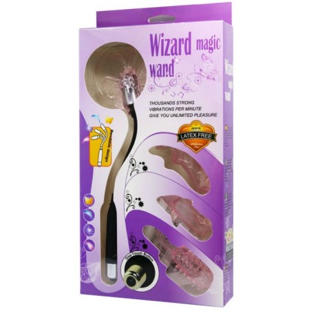BAILE - WIZARD MAGIC WAND ESTIMULADOR CON VIBRACIÓN BAILE STIMULATING
