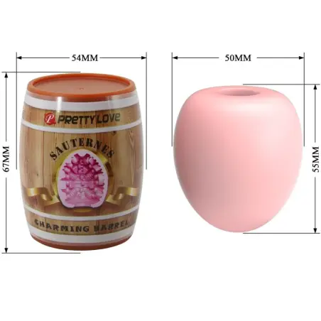 Masturbador Masculino Huevo Rosa Modelo 2 | Pretty Love