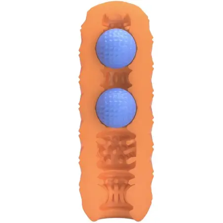 Twin Balls Masturbador Masculino Naranja | Pretty Love