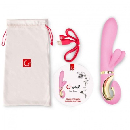 G-VIBE - G-RABBIT VIBRADOR CONEJITO RAMPANTE ROSA G-VIBE