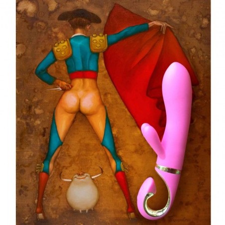 G-VIBE - G-RABBIT VIBRADOR CONEJITO RAMPANTE ROSA G-VIBE