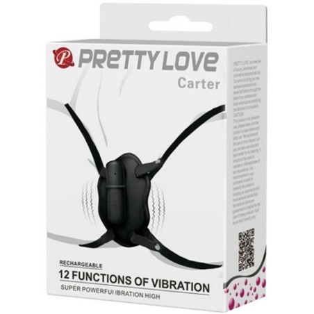 PRETTY LOVE - STRAP ON CON BALA VIBRADORA CARTER PRETTY LOVE