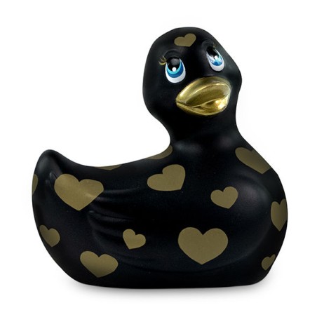 BIG TEASE TOYS - I RUB MY DUCKIE 2.0 | PATO VIBRADOR ROMANCE (BLACK & GOLD) BIG TEAZE TOYS
