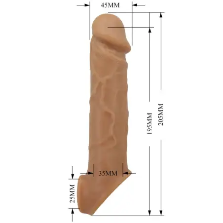 Funda de Pene de Piel Realística Natural | Pretty Love