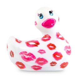 BIG TEASE TOYS - I RUB MY DUCKIE 2.0 | PATO VIBRADOR ROMANCE (WHITE & PINK) BIG TEAZE TOYS