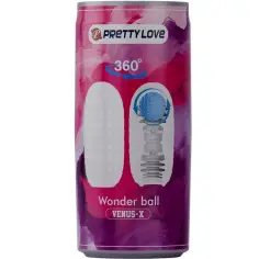 PRETTY LOVE - VENUS X MASTURBADOR MASCULINO MODELO 3 BLANCO 2