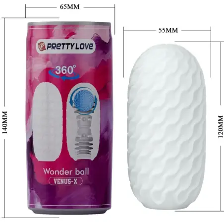 Venus X Masturbador Masculino Modelo 3 Blanco | Pretty Love
