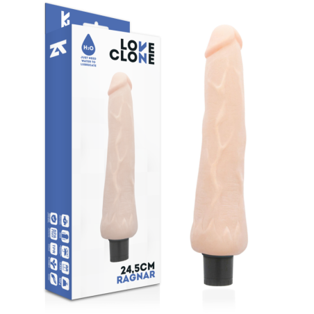 LOVECLONE - RAGNAR VIBRADOR REALÍSTICO SELF LUBRICATION 24.5 CM -O- 3.5 CM LOVECLONE