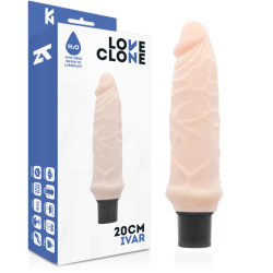 LOVECLONE - IVAR VIBRADOR REALÍSTICO SELF LUBRICATION 20 CM -O- 3.7 CM LOVECLONE