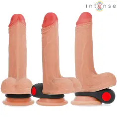 INTENSE - CLOVER ANILLO VIBRADOR PENE 10 VIBRACIONES NEGRO 2