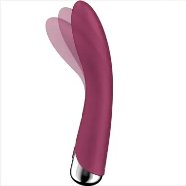 Spinning Vibe 1 Vibrador Rotador G-Spot Red | Satisfyer