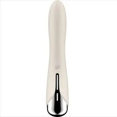 Spinning Vibe 1 Vibrador Rotador G-Spot Beige | Satisfyer