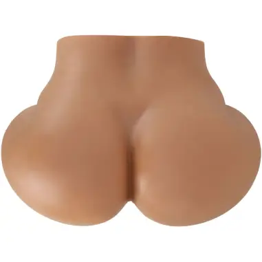 Luna Trasero Vibrador con Vagina y Ano Realístico Control
