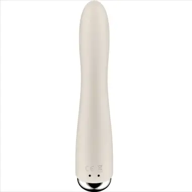 Spinning Vibe 1 Vibrador Rotador G-Spot Beige | Satisfyer