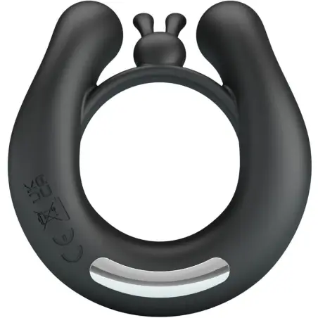 Dahlia Anillo Vibrador + Estimulador de Clítois - 12 Modos