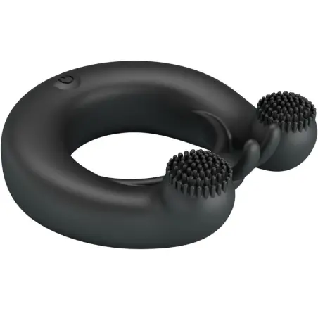 Dahlia Anillo Vibrador + Estimulador de Clítois - 12 Modos