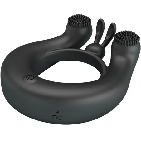 Dahlia Anillo Vibrador + Estimulador de Clítois - 12 Modos