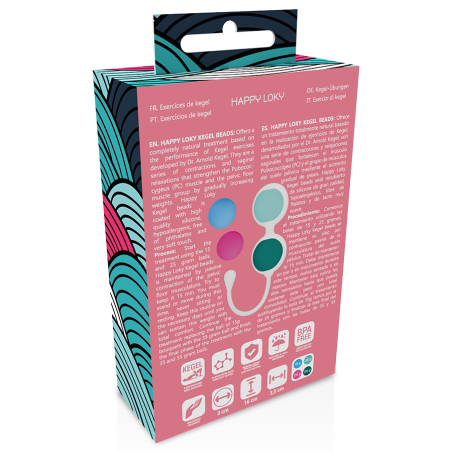 HAPPY LOKY - KEGEL BEADS ENTRENAMIENTO SUELO PELVICO HAPPY LOKY