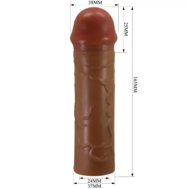 Nile Funda para Pene con Extensión de 2.5 cm Mulato