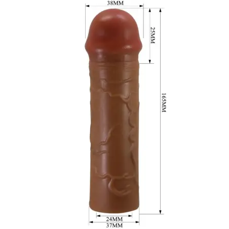 Nile Funda para Pene con Extensión de 2.5 cm Mulato